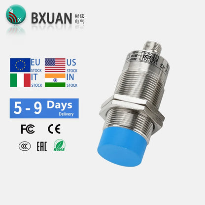BXUAN M30 Inductive Proximity Switch Sensor Non-Flush DC 10-30V AC90-250V NPN PNP NO NC output