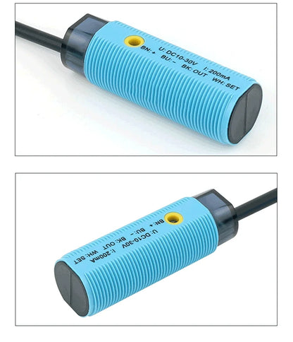 Long Range Sensing Range 1M Photoelectric proximity switch sensor 10-30V DC NPN PNP NO IP67 waterproofNC