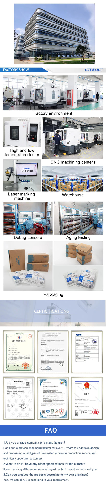 GTRIC M30 Connector Inductive Proximity Sensor M12 4pins Plug-in Flush Non-Flush Industrial Non-contact Metal Switch NPN PNP
