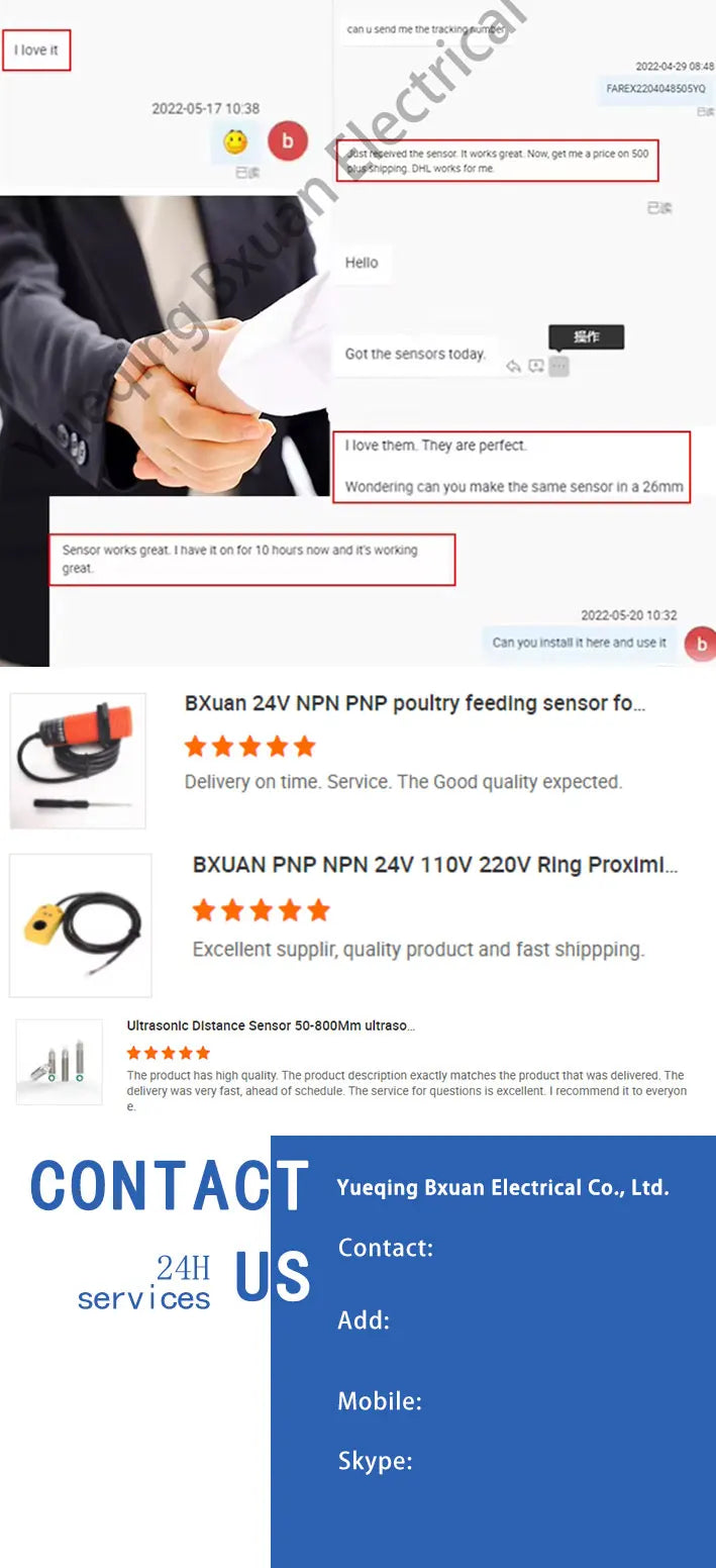 M12 Inductive Proximity Switch Sensor Non-Flush DC 10-30V AC90-250V NPN PNP NO NC output