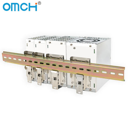 OMCH NDR Series 75/120/150/240/480W AC to DC Din-rail Switching Power Supply 100-240 or 200-240VAC Input 12V/24V/36V/48V Output