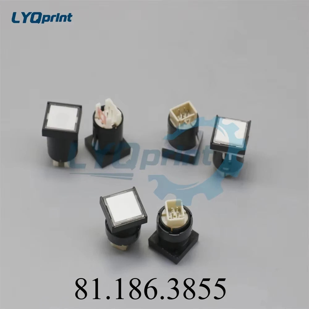 Alta Calidad SM102 CD102 SM74 Botón Push CPC 81.186.3855 para Heidelberg