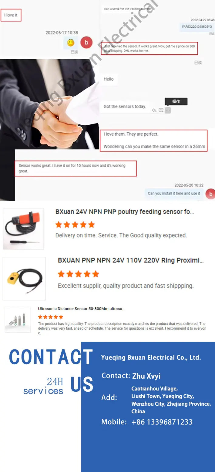 M3 small Proximity switch sensor IP67 waterproof NPN or PNP Unthreaded 24VDC Detecting metals