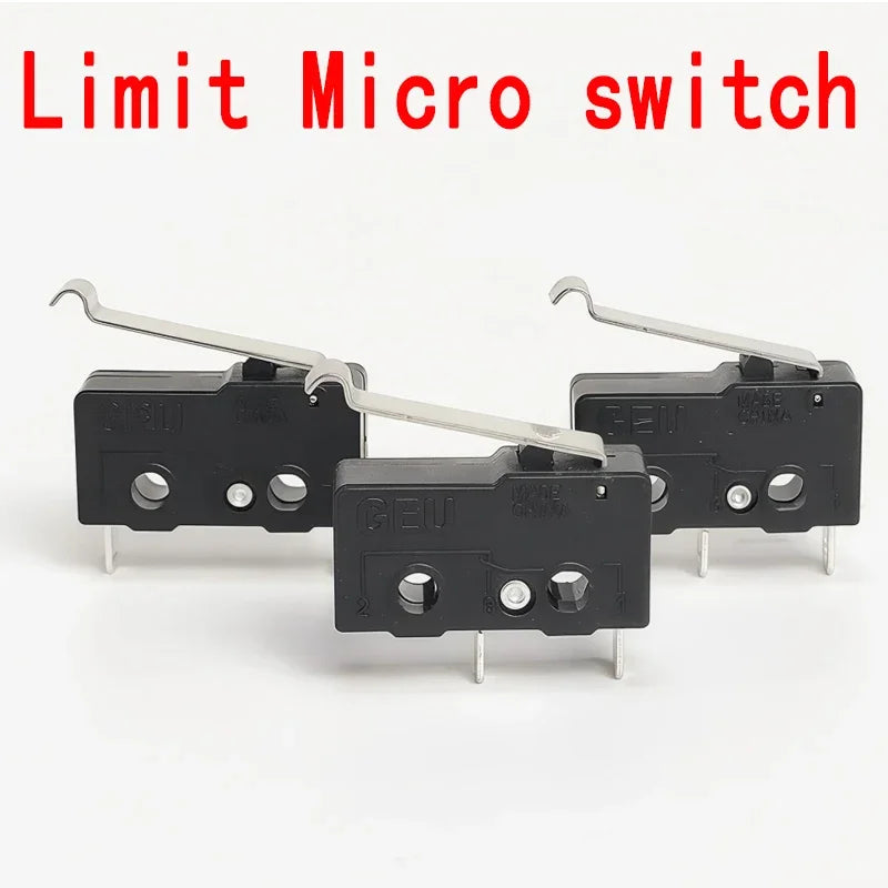 10/50/100PCS Micro Limit Switch with Open/Close Function - Durable Snap Action for Home Appliances and Equipment