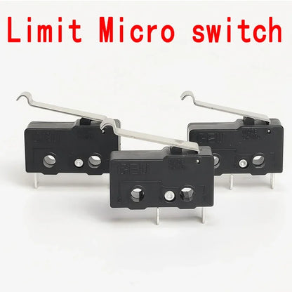 10/50/100PCS Micro Limit Switch with Open/Close Function - Durable Snap Action for Home Appliances and Equipment