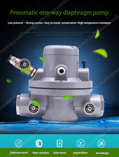 Bomba de Circulación de Tinta/Agua Neumática de Una Vía para Máquina de Impresión Flexo/Máquina para Fabricar Cartón