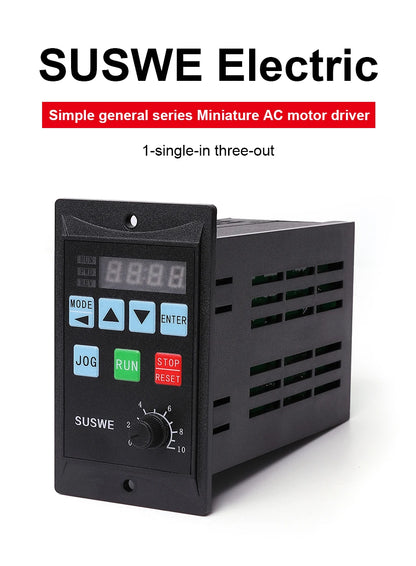 Mico Frequency Converter 750W VFD Single Phase 220V Input 3 Phase 220V Output RS485 Inverter for Ac 3 Phase Motor Drive