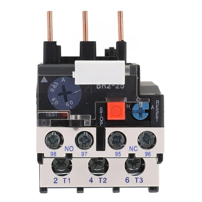 Thermal Overload Motor Relay 3 Phase AC 50Hz/60Hz FR NR2-25 IP20 Plug-in With Indicator Light For CJX2 Series Contactors