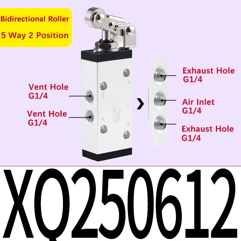 Xinyi type XQ230410 XQ25061 230610 250410 Two Position Three Way Top Stem Valve Pneumatic Mechanical Valve