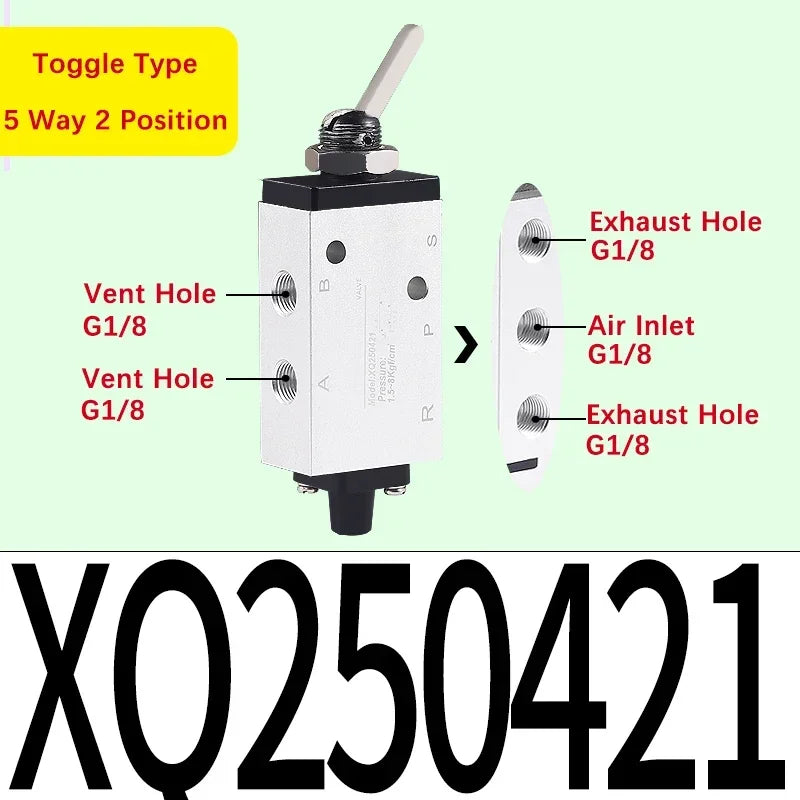 Xinyi type XQ230410 XQ25061 230610 250410 Two Position Three Way Top Stem Valve Pneumatic Mechanical Valve