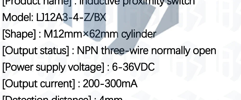 1PCS~10PCS TERFACT ROBOT  LJ12A3-4-Z BX LJ12A3-4-Z/BY New Inductive Proximity Sensor Detection Switch NPN DC 6-36V for Arduino