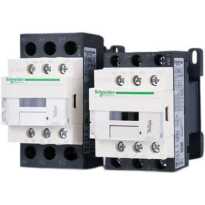 Schneider-Industrial Electrical Control Equipment, AC Contactors, LC1D Series, BC7, F7C, M7C, Q7C, 24V, 110V, 220V, 380V