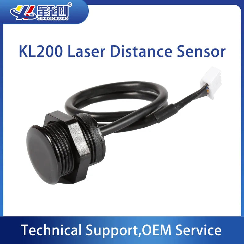 XKC-KL200 Laser Ranging Distance Sensor Human Proximity Diffuse Reflection Photoelectric Motion Sensor