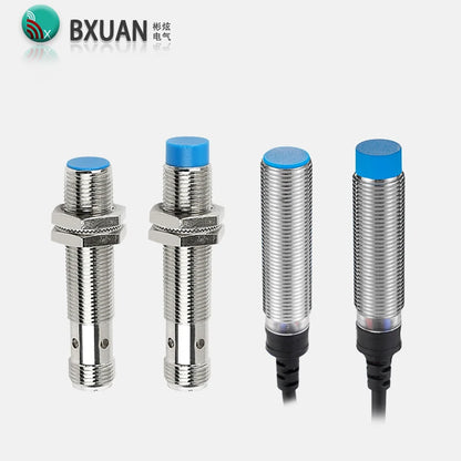 M12 Inductive Proximity Switch Sensor Non-Flush DC 10-30V AC90-250V NPN PNP NO NC output