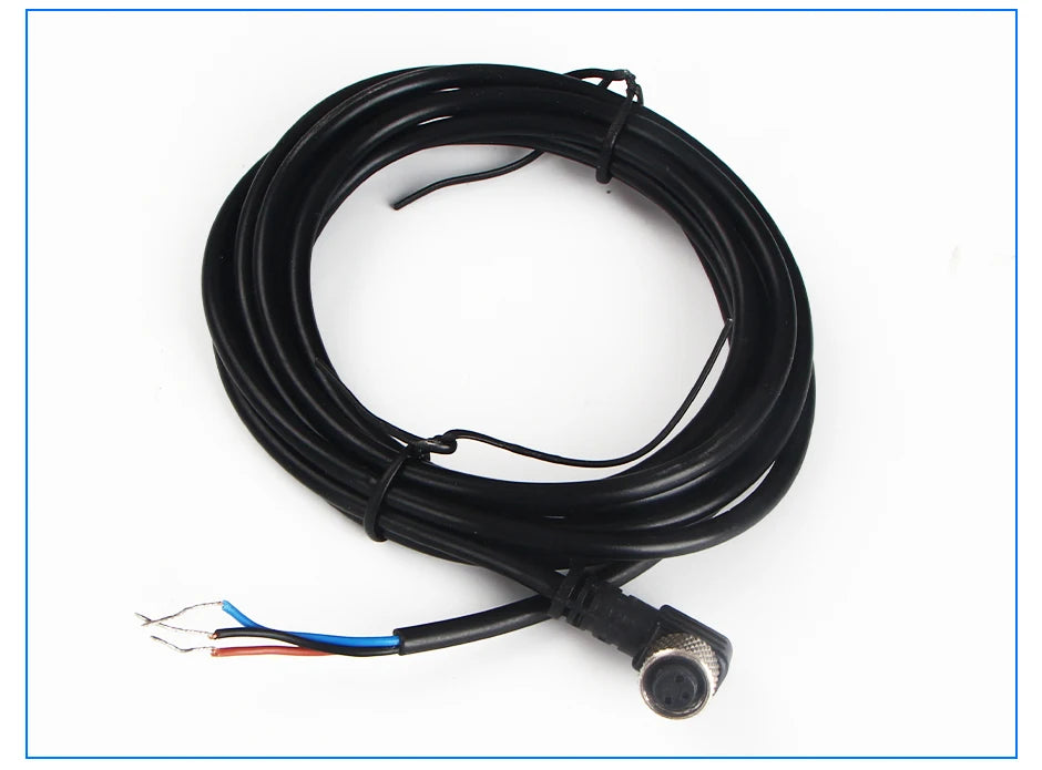 GTRIC M18 Connector Inductive Proximity Sensor NPN PNP M12 4Pins Plug-in Series Flush Distance 5mm 8mm 10-30V DC Metal Switch