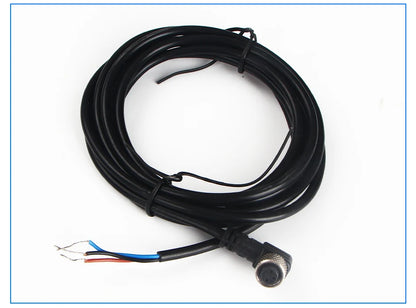 GTRIC M18 Connector Inductive Proximity Sensor NPN PNP M12 4Pins Plug-in Series Flush Distance 5mm 8mm 10-30V DC Metal Switch