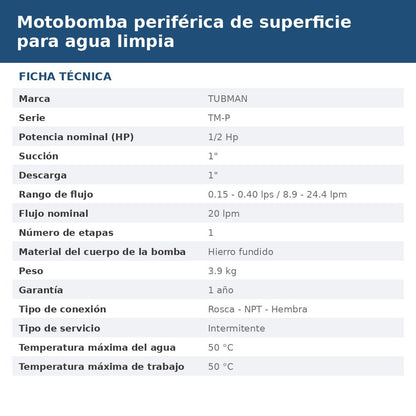 TM-P50X-1127 ficha