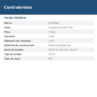 TRXE-KCBRIDAX-1.25 ficha